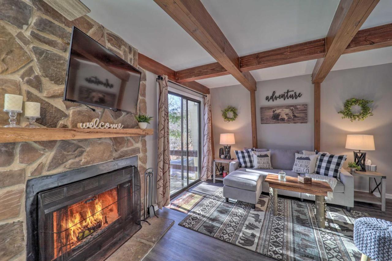 Banner Elk Mountain Retreat With Deck And Fireplace Екстер'єр фото