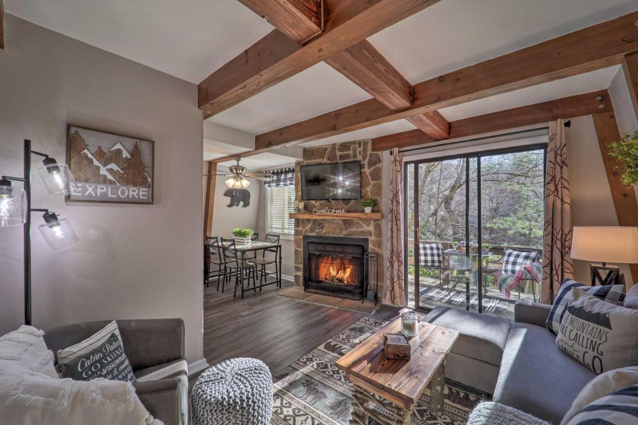 Banner Elk Mountain Retreat With Deck And Fireplace Екстер'єр фото