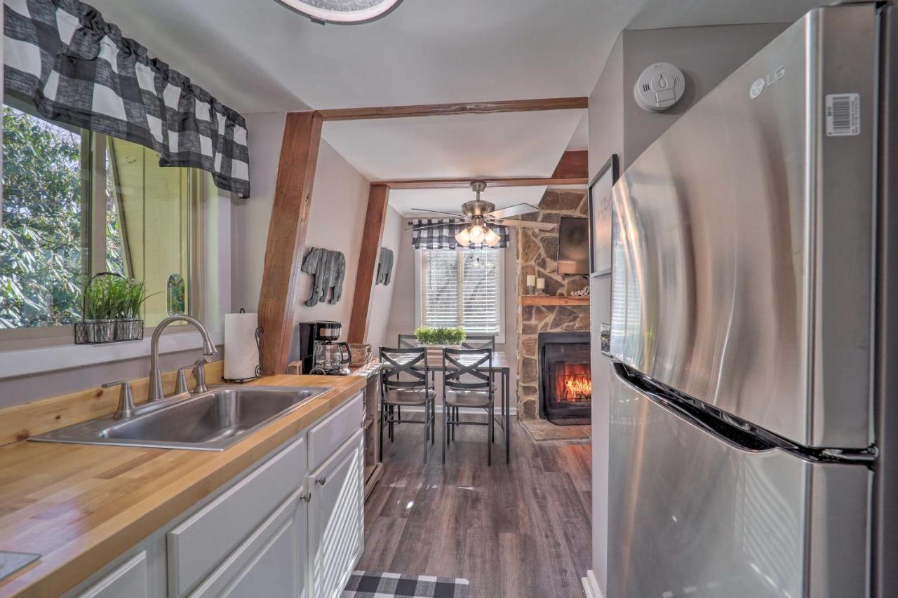 Banner Elk Mountain Retreat With Deck And Fireplace Екстер'єр фото